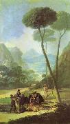 Francisco Jose de Goya Fall (La Cada) USA oil painting reproduction